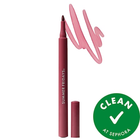 Flushed Lip Stain 12HR Long-Lasting Lip Tint Rosette - cool pink