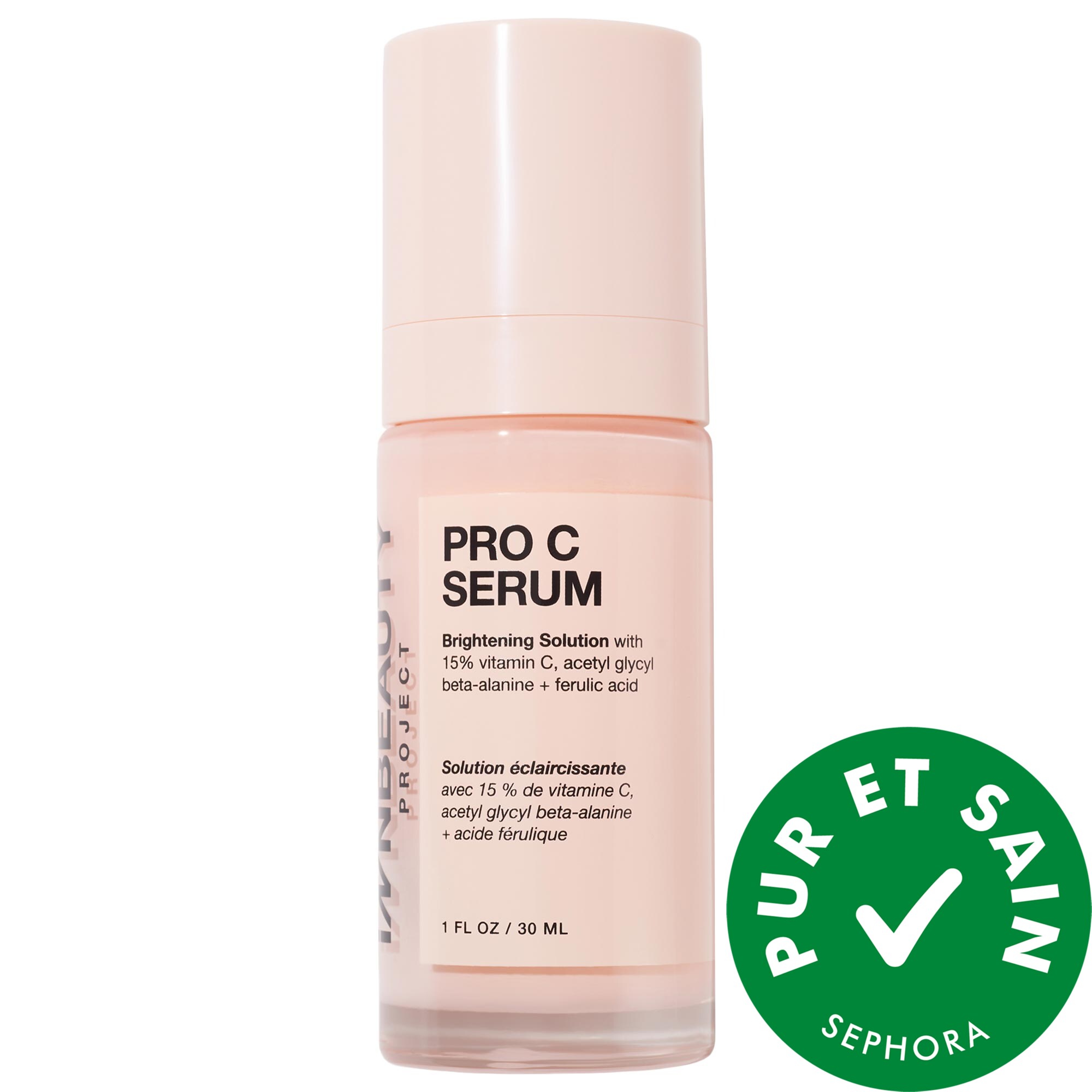 INNBEAUTY PROJECT Solution illuminante au'sérum Pro C avec 15 % de vitamine C et d'acide férulique 1 oz/30 mL