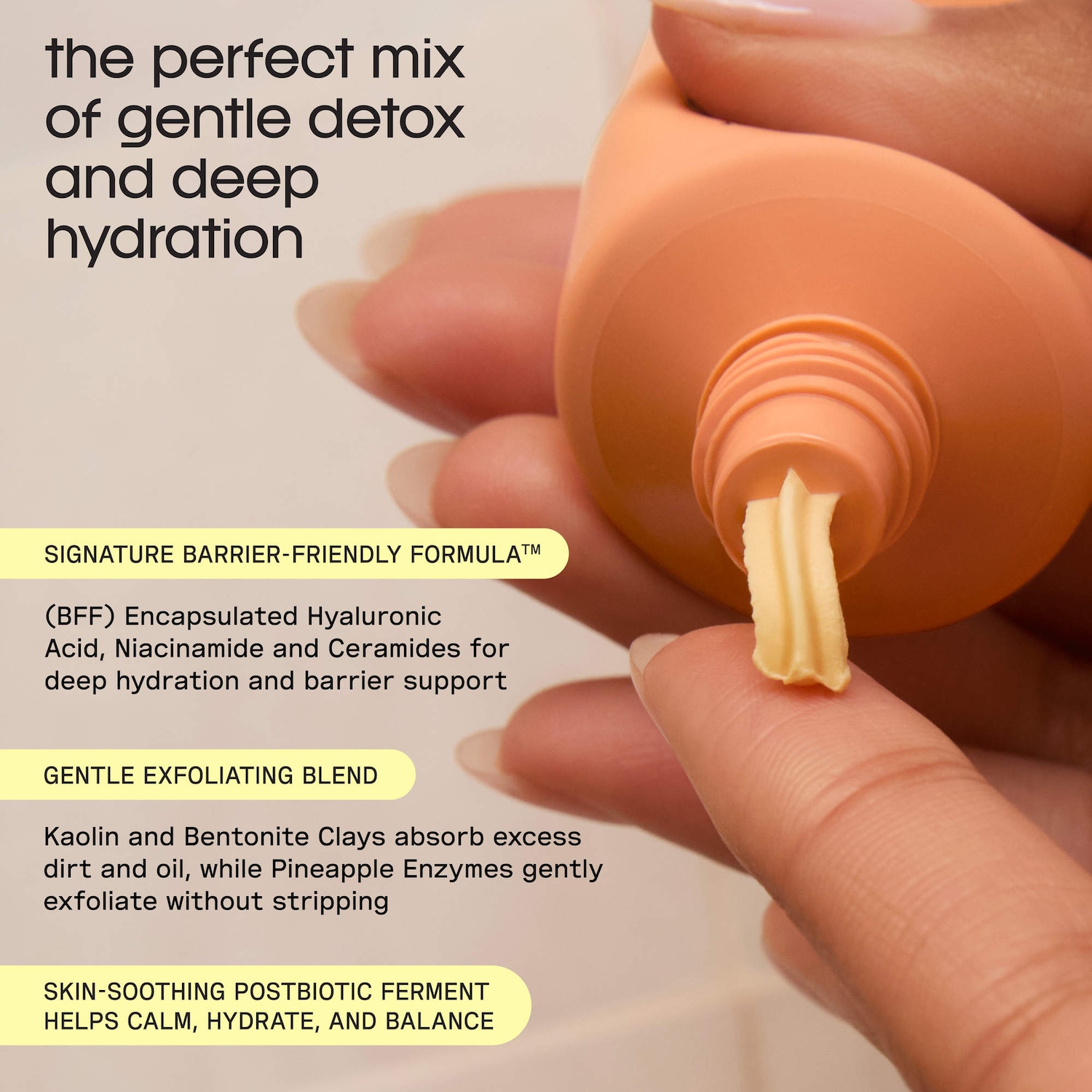 Face To Face Time Gentle Pore-Purifying Whipped Clay Mask