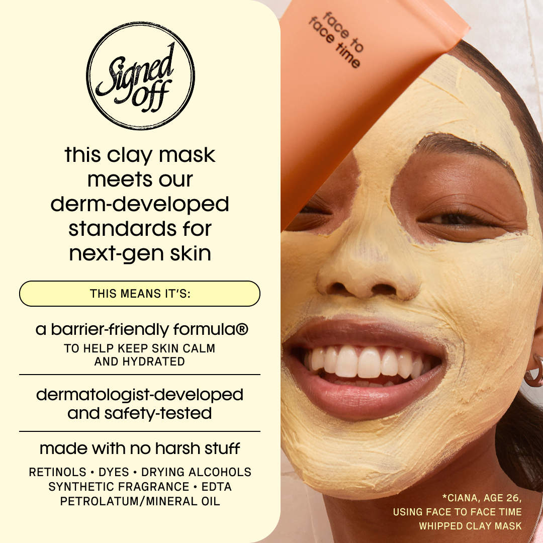 Face To Face Time Gentle Pore-Purifying Whipped Clay Mask