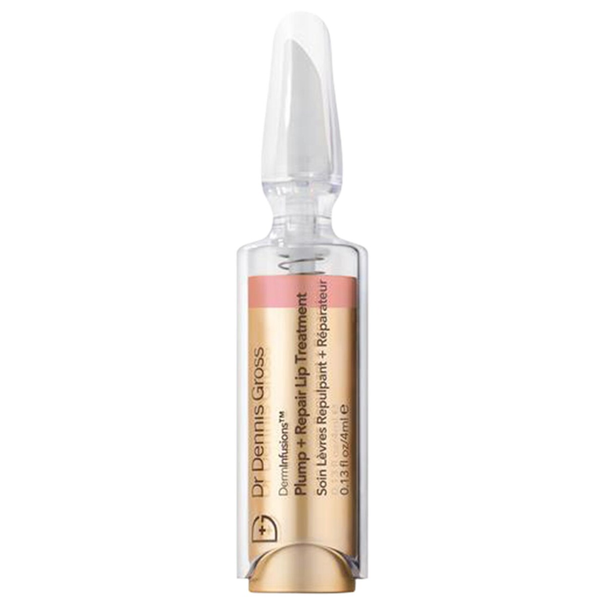 Dr. Dennis Gross Skincare DermInfusions Plump + Repair Tinted Lip Treatment with Hyaluronic Acid