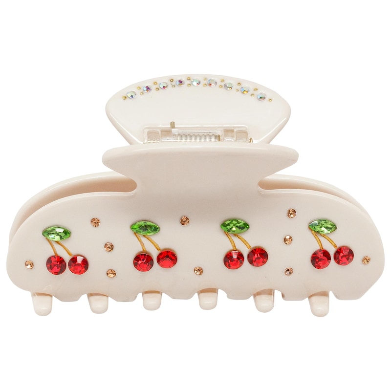 Sweetheart Hair Claw Clip in Cherry Pie
