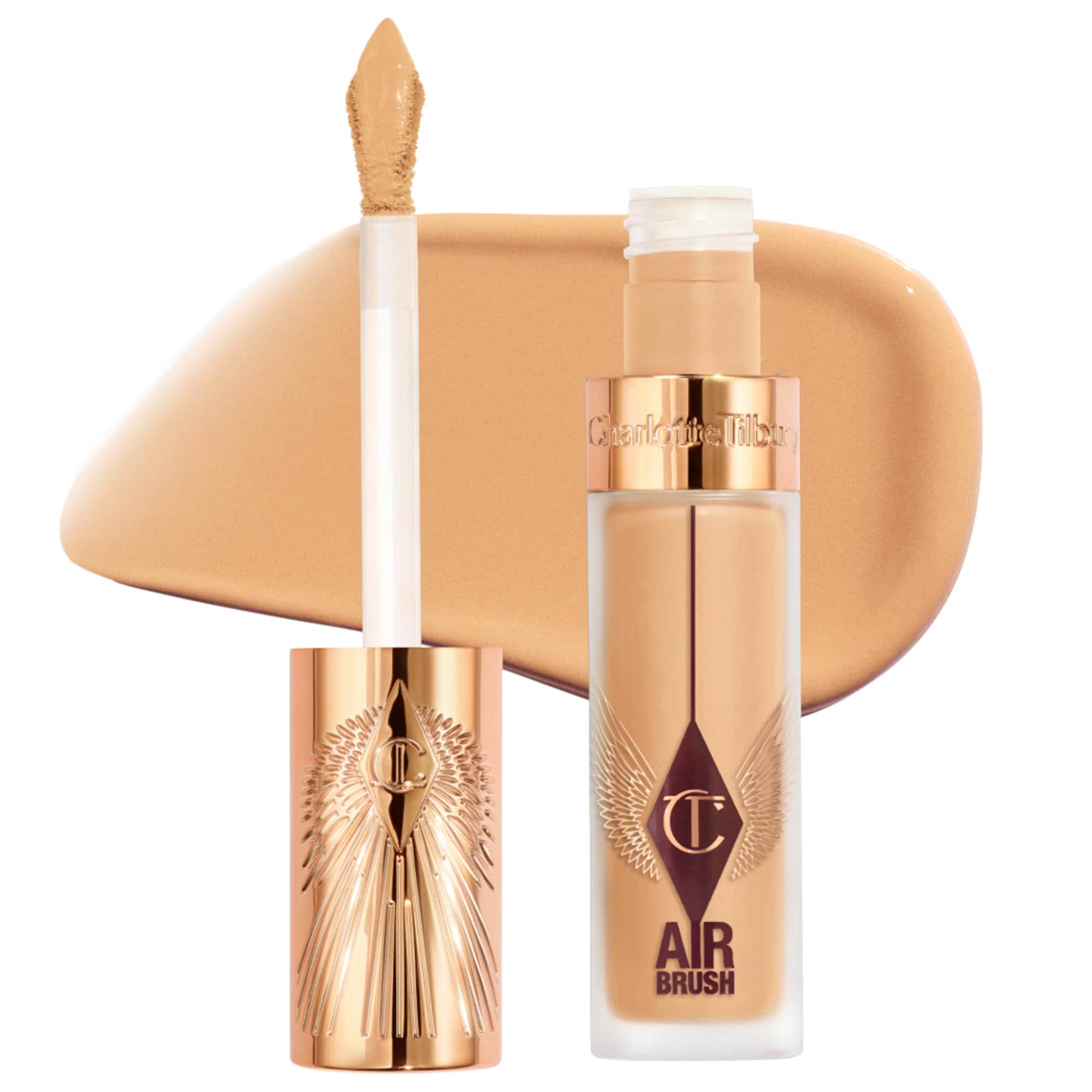 Charlotte Tilbury Airbrush Flawless Crease-proof Long-wear Blur Concealer 8.5 Medium-tan 0.29 Oz/8.3 G