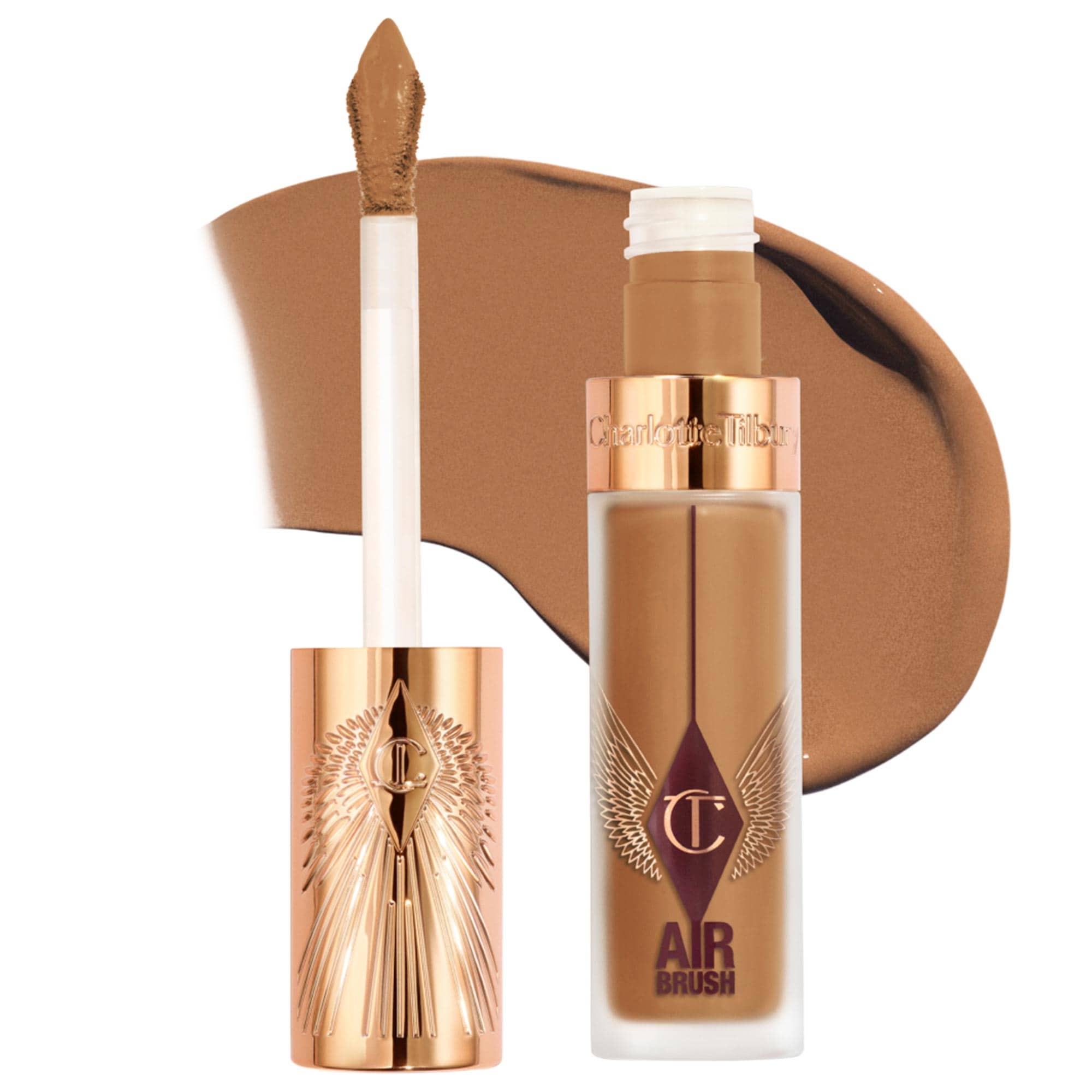 Charlotte Tilbury Airbrush Flawless Crease-proof Long-wear Blur Concealer 12.5 Tan-deep 0.29 Oz/8.3 G