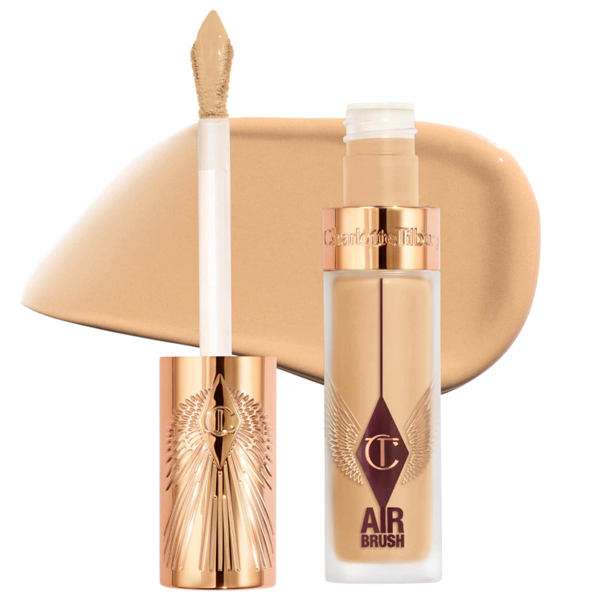 Charlotte Tilbury Airbrush Flawless Crease-proof Long-wear Blur Concealer 8 Medium-tan 0.29 Oz/8.3 G