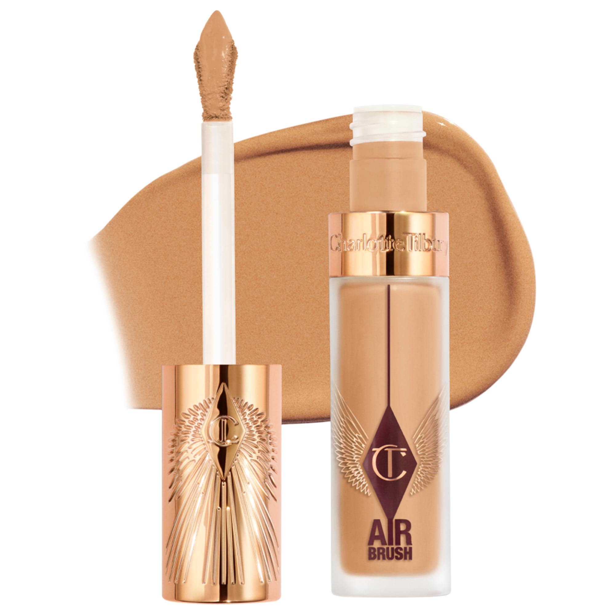 Charlotte Tilbury Airbrush Flawless Crease-proof Long-wear Blur Concealer 10.5 Tan 0.29 Oz/8.3 G