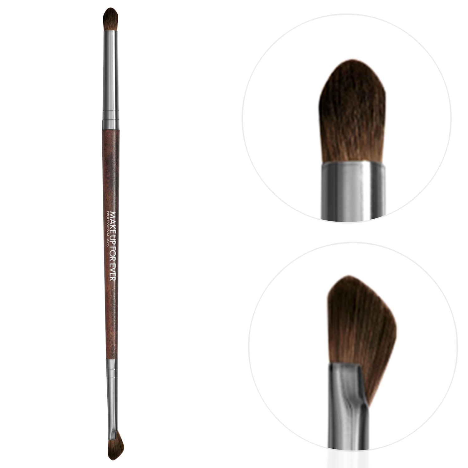 Двусторонняя кисть для теней и подводки Make Up For Ever 262 — фото 1