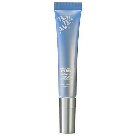 Snail Mucin Firming and Brightening Korean Eye Cream with Volufiline, Peptides, & Collagen for Fine Lines & Wrinkles