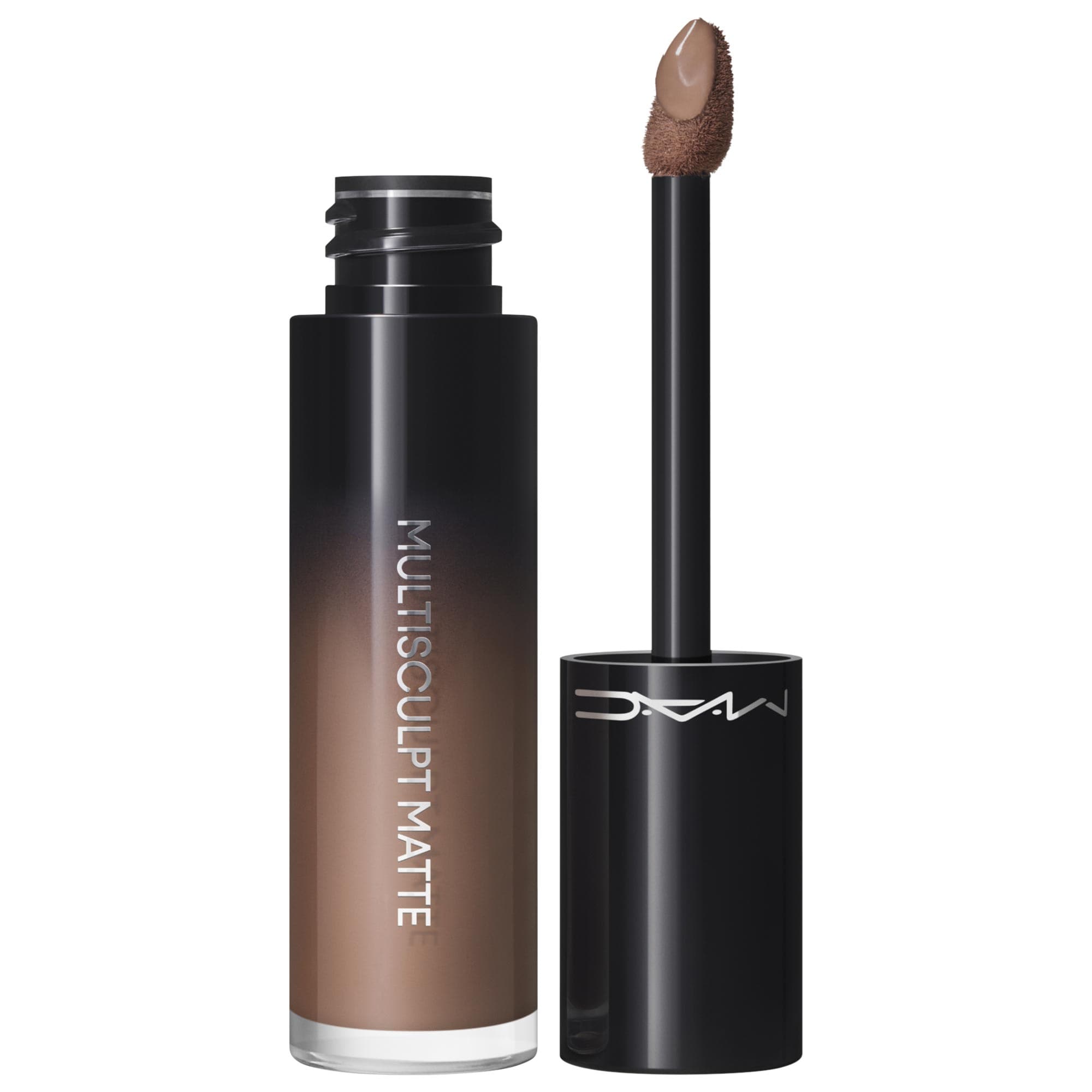 Mac Cosmetics Multisculpt Matte Liquid Eyeshadow + All-over Colour Stone 0.14 Oz/4 ml In Gray