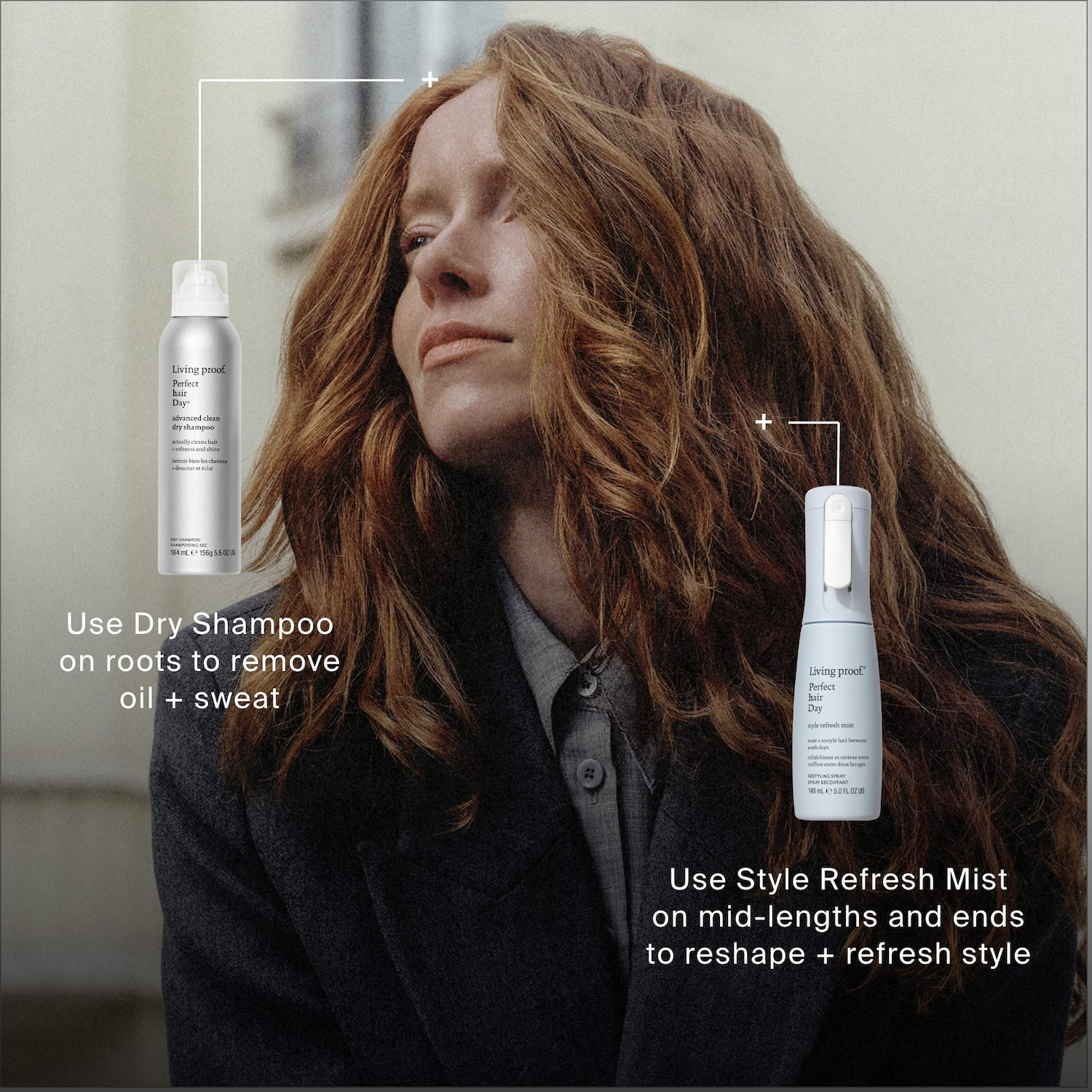 Perfect hair Day (PhD) Style Refresh Hair Mist - Living Proof