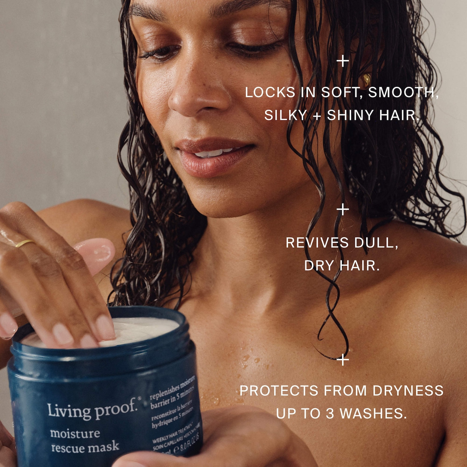 Moisture Rescue Hair Barrier Mask - Living Proof | Sephora