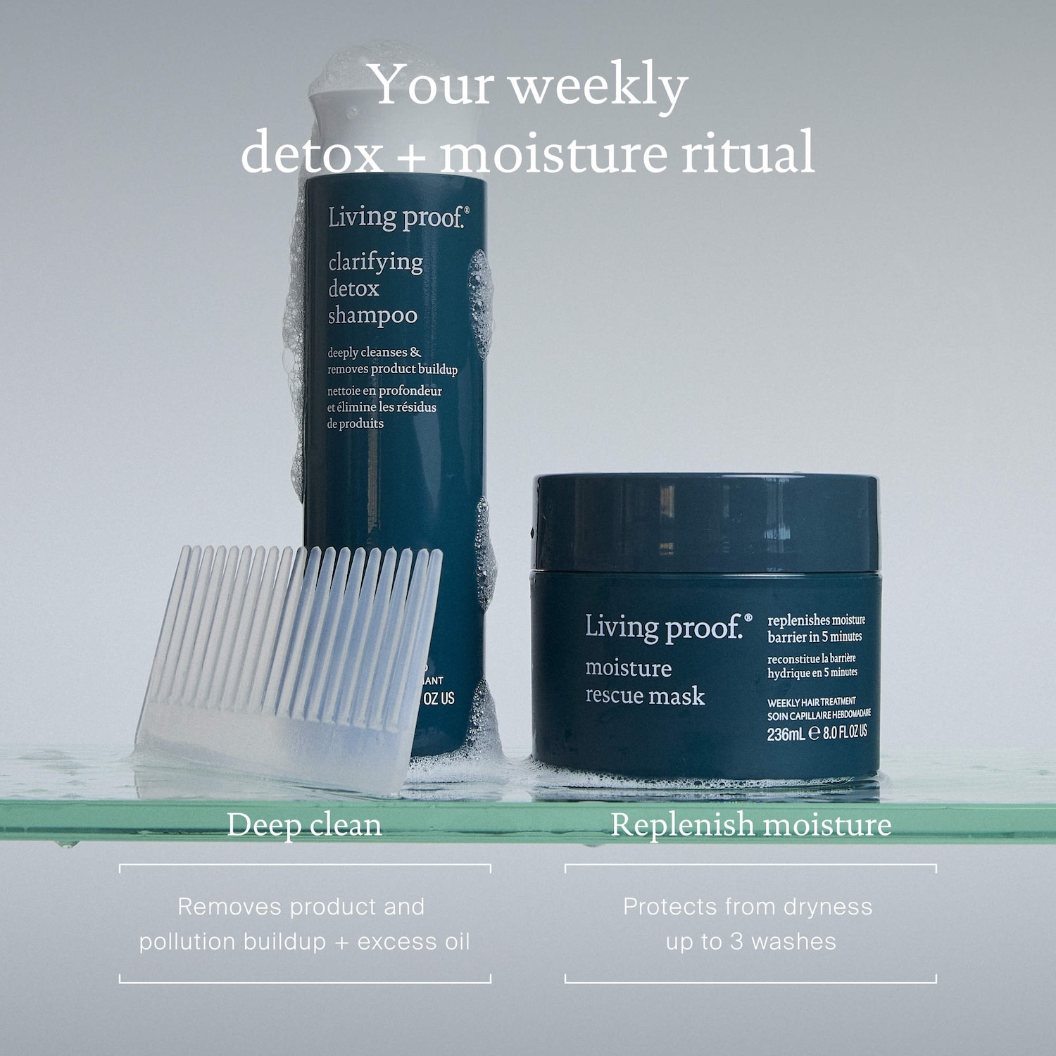 Moisture Rescue Hair Barrier Mask - Living Proof | Sephora