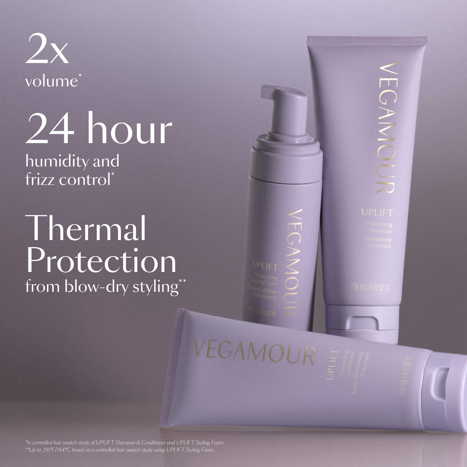 Vegamour UPLIFT Styling Foam - Thumbnail 5