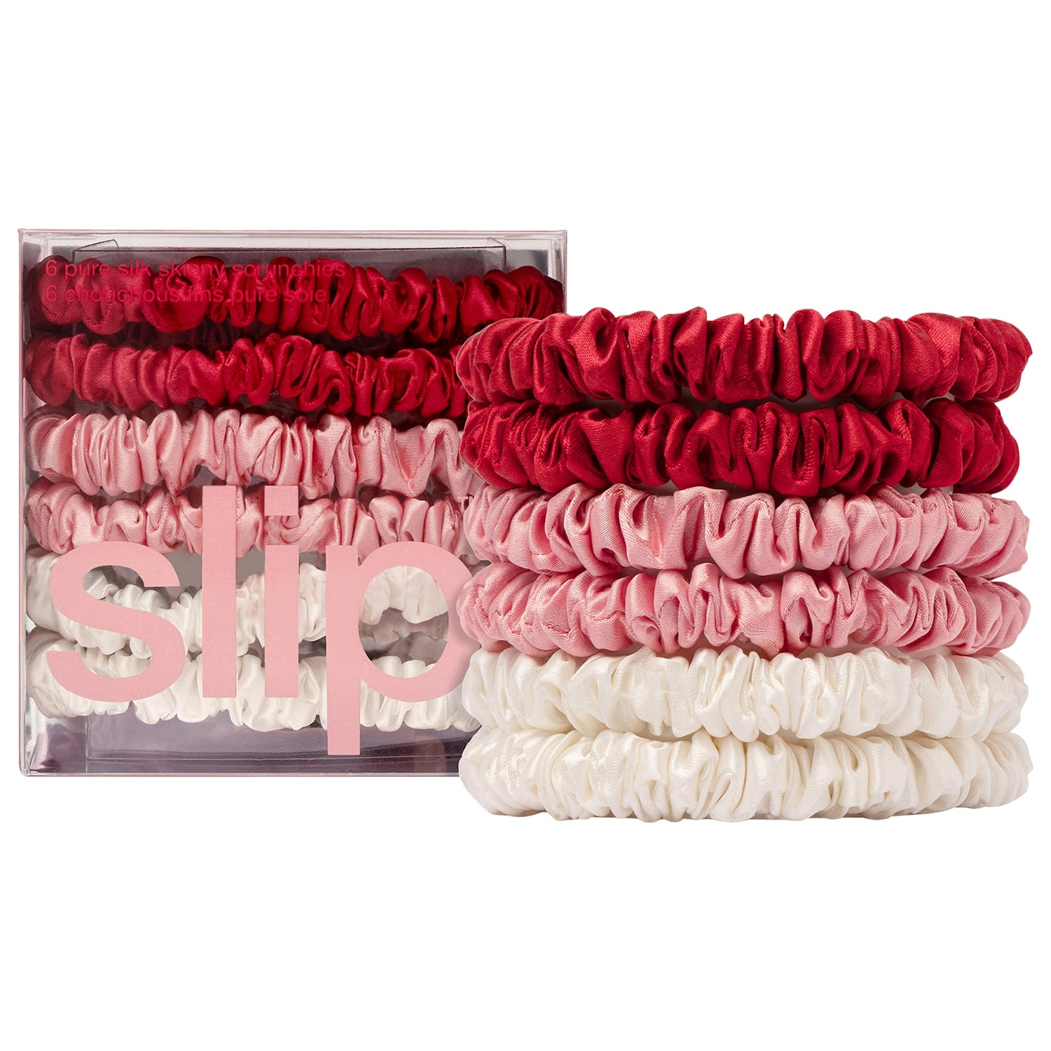 Аксессуары для волос Slip Small Slipsilk™ Scrunchies - 6 pack — фото 1