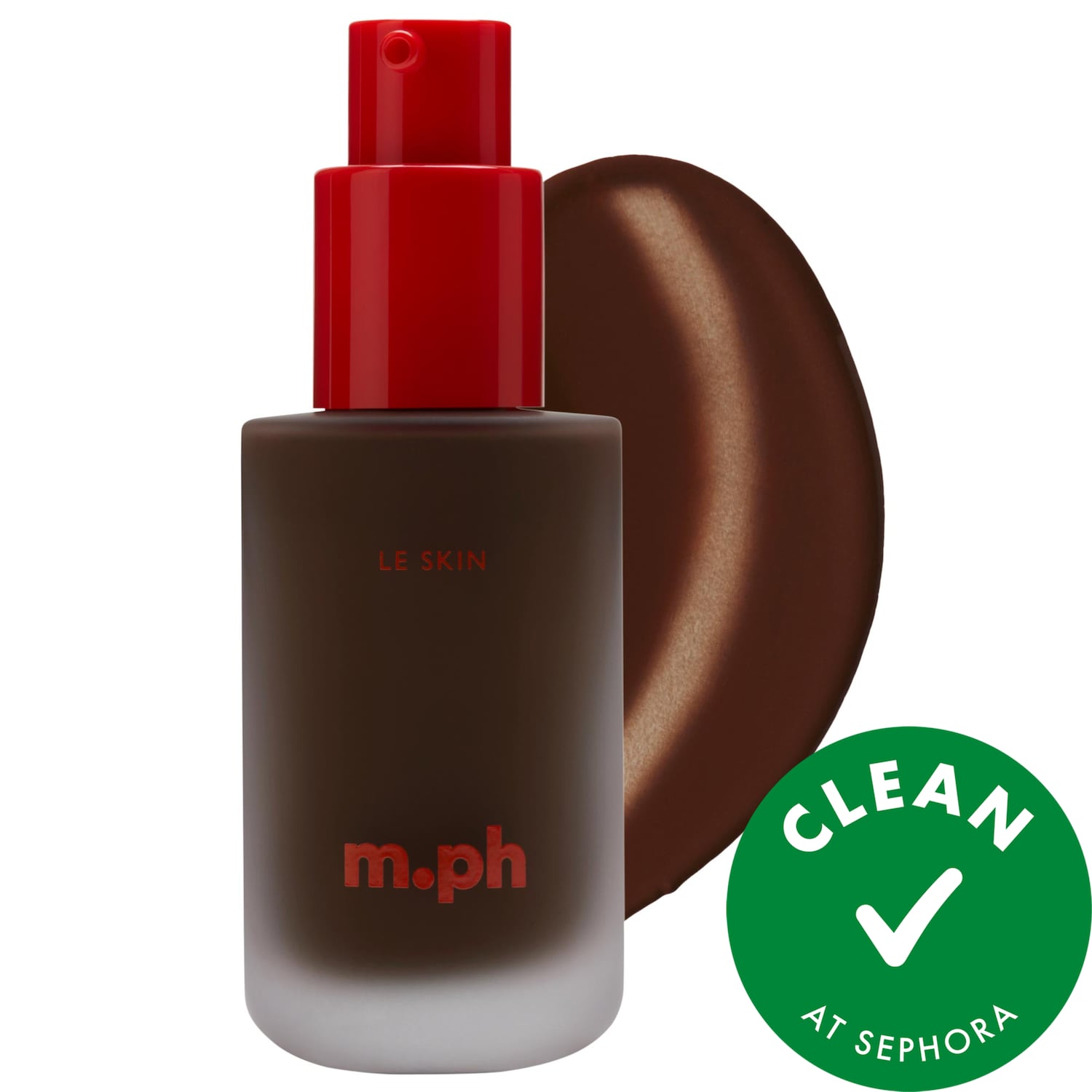 m.ph by Mary Phillips Le Skin Weightless Serum Foundation in Deep Rich 340 C