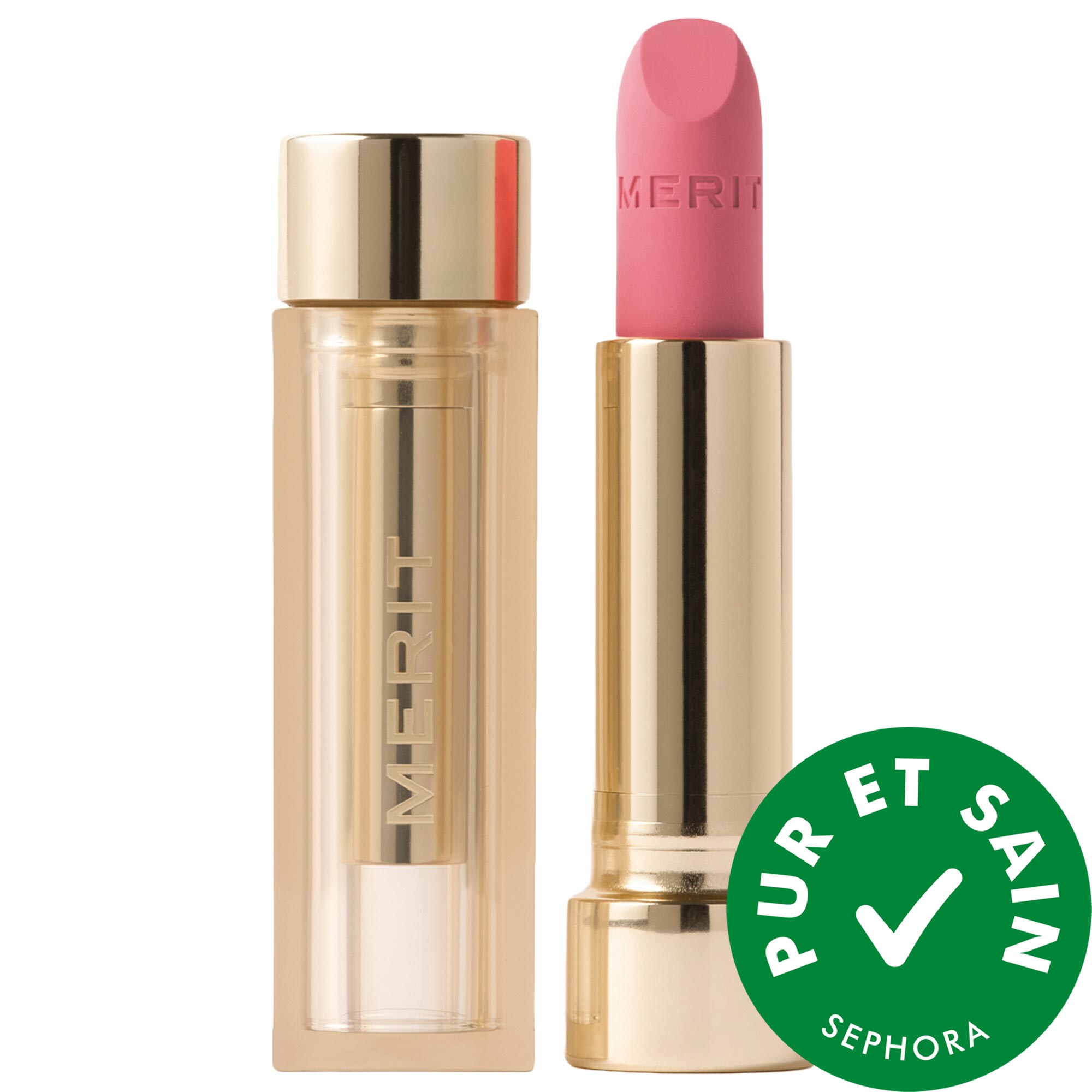 MERIT Rouge à lèvres mat transparent Signature Lip 0.10 oz/3 mL