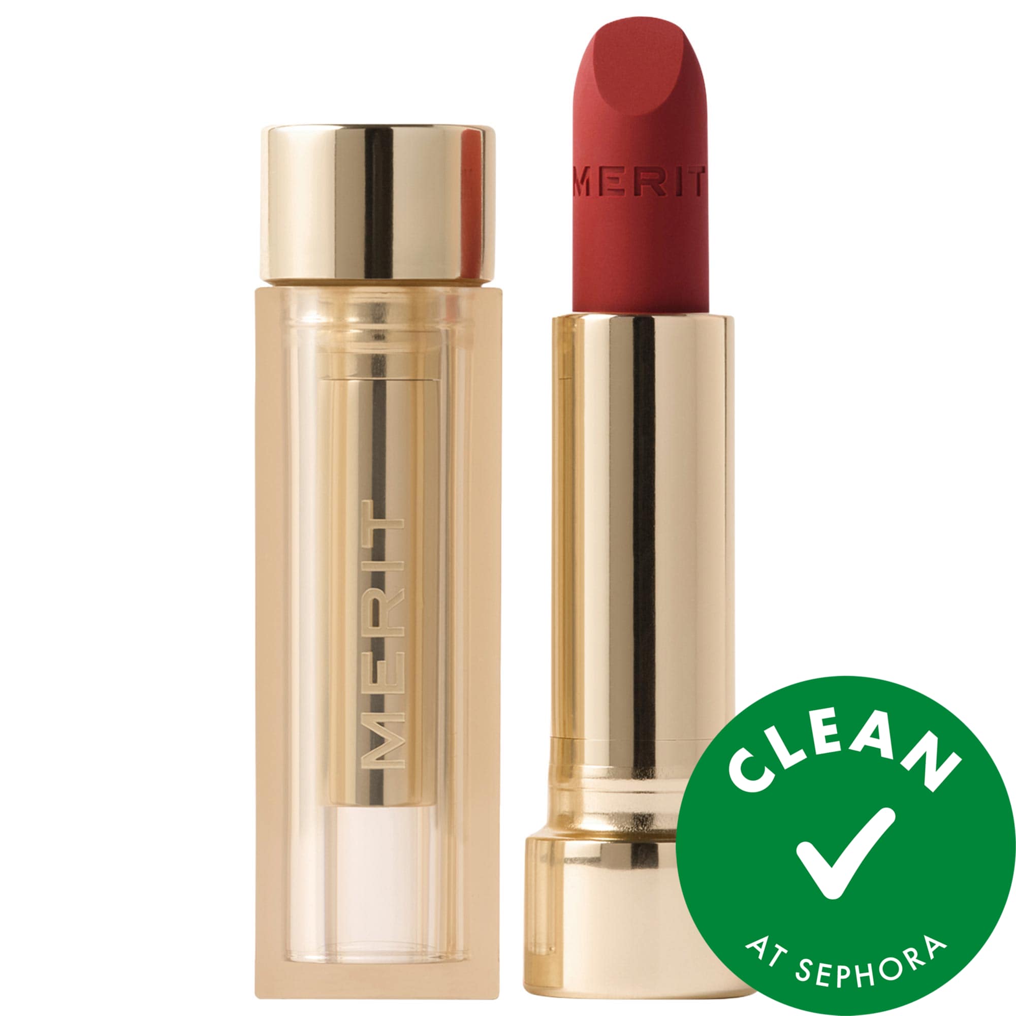 MERIT Signature Lip Lightweight Lip Blush September 0.10 oz/3 mL