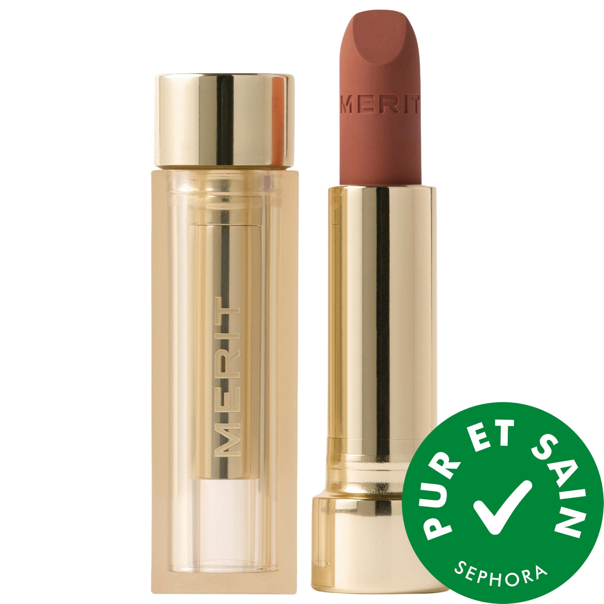 MERIT Rouge à lèvres mat transparent Signature Lip 0.10 oz/3 mL