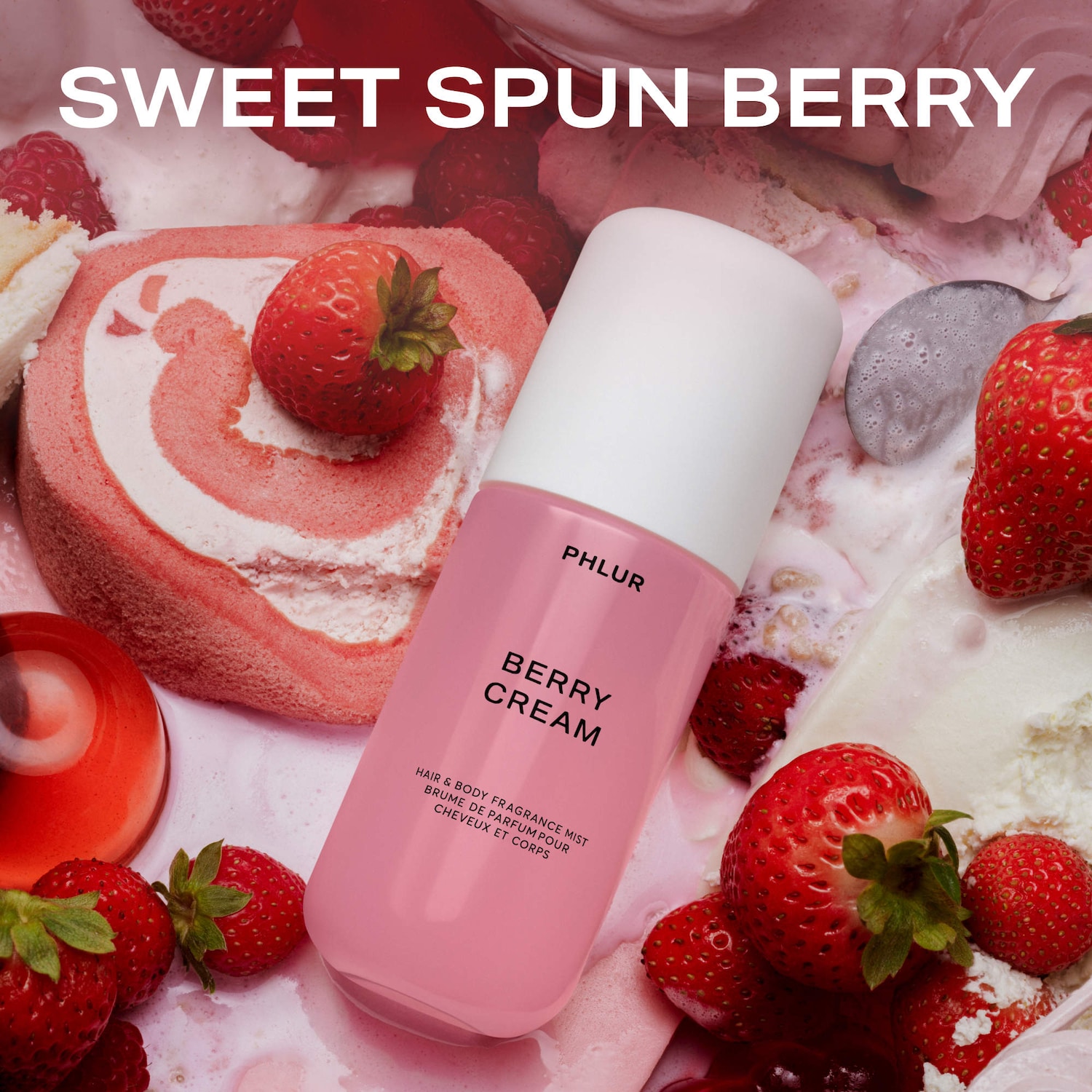 PHLUR Berry Cream Hair and Body Mist - Thumbnail 4
