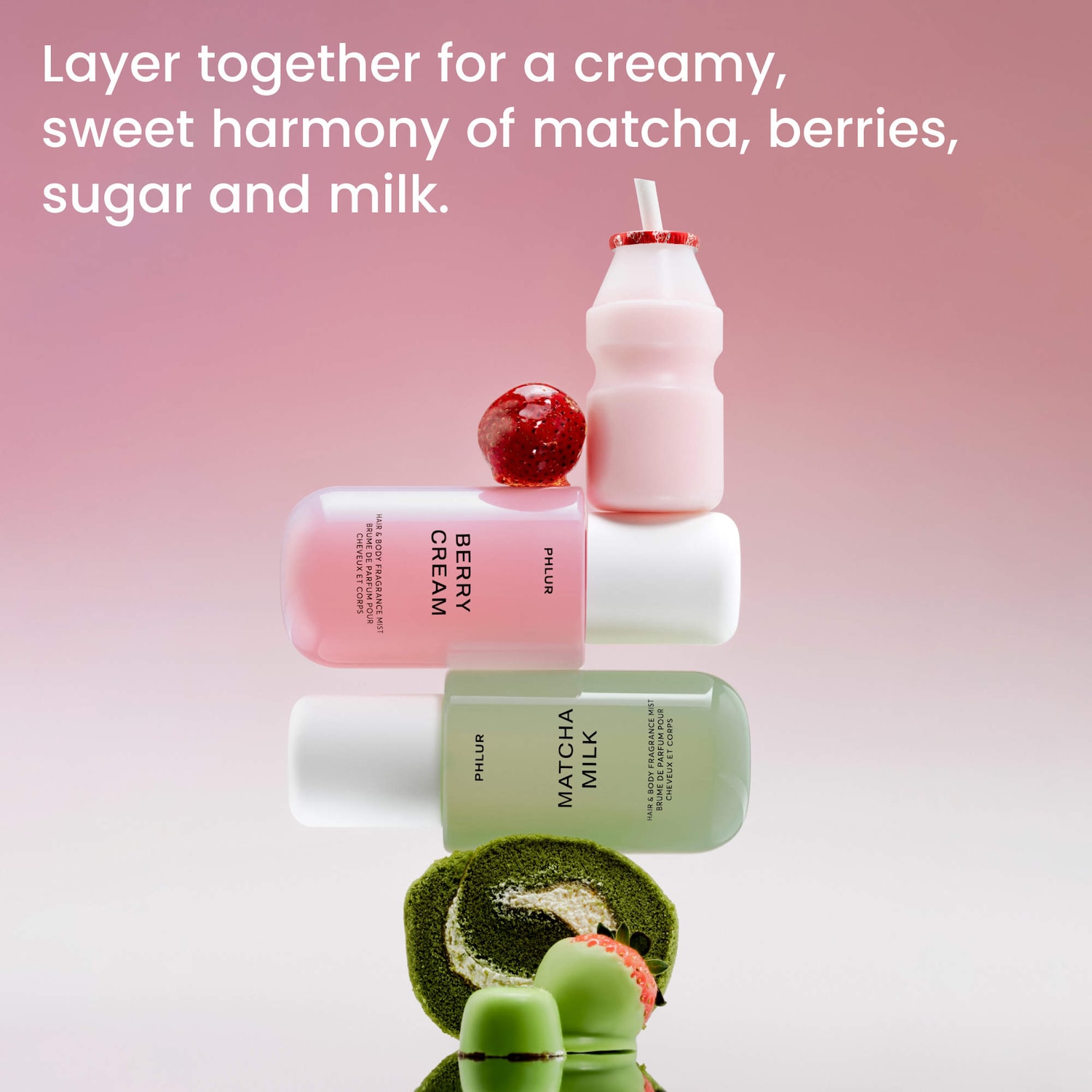 PHLUR Berry Cream Hair and Body Mist - Thumbnail 3