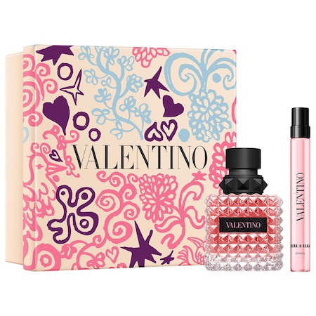 Donna Born in Roma Eau de Parfum Mother’s Day Fragrance Gift Set with Travel Spray