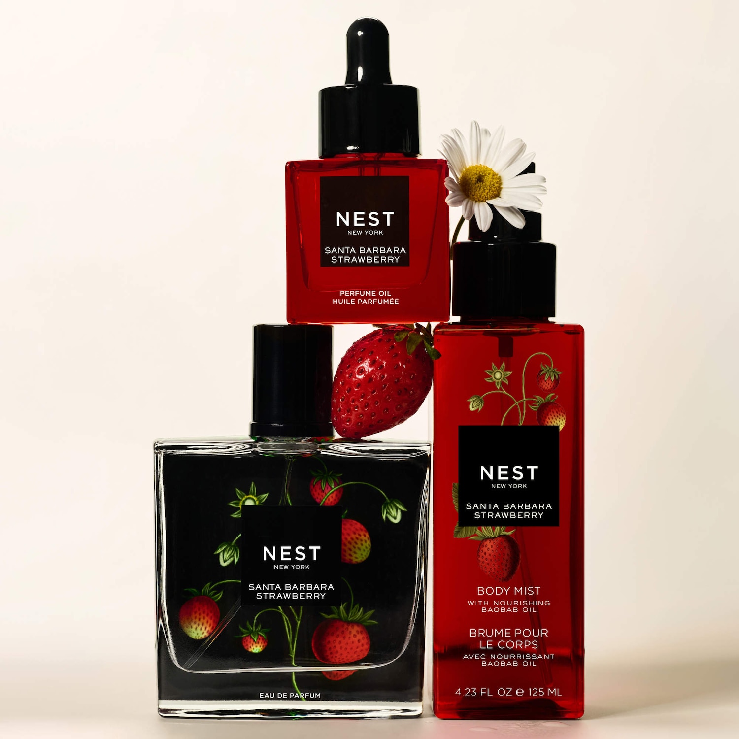Santa Barbara Strawberry Eau de Parfum Travel Spray - NEST New