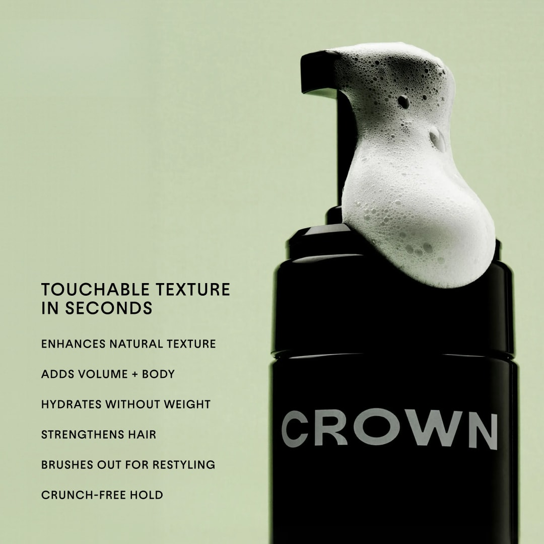 Crown Affair Texturizing Air Dry Hair Mousse - Thumbnail 4