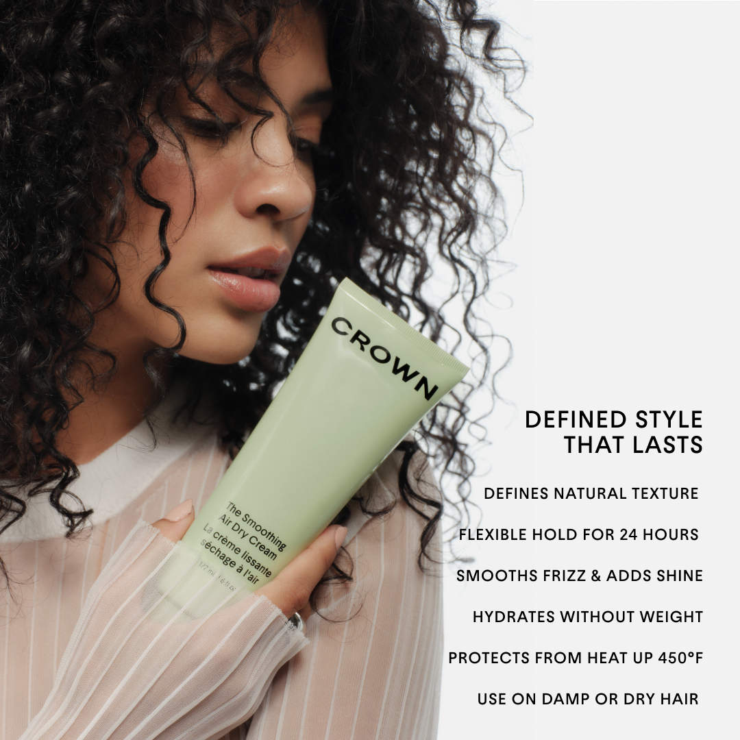 Crown Affair The Smoothing Air Dry Hair Styling Cream - Thumbnail 4