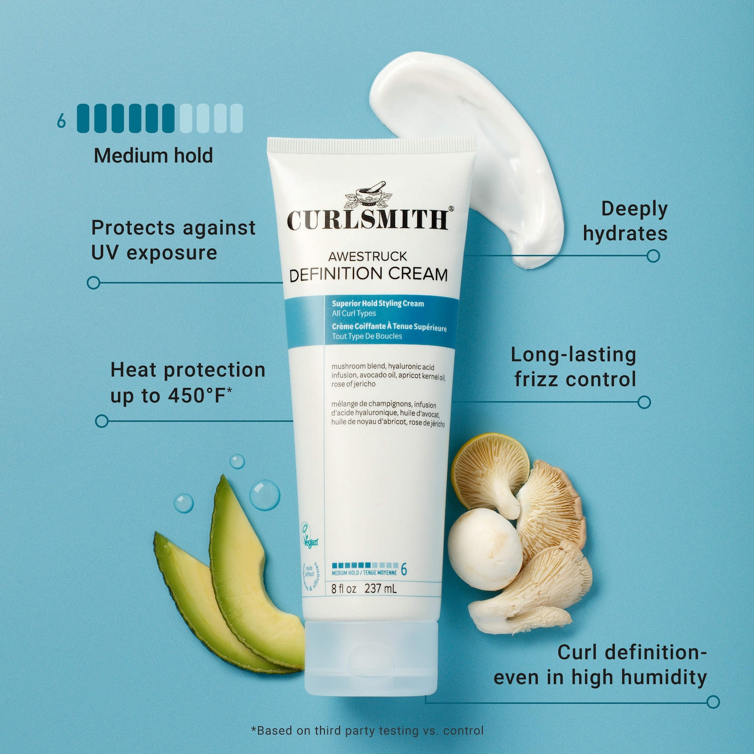 Curlsmith Awestruck Curl Styling and Defining Cream - Thumbnail 3