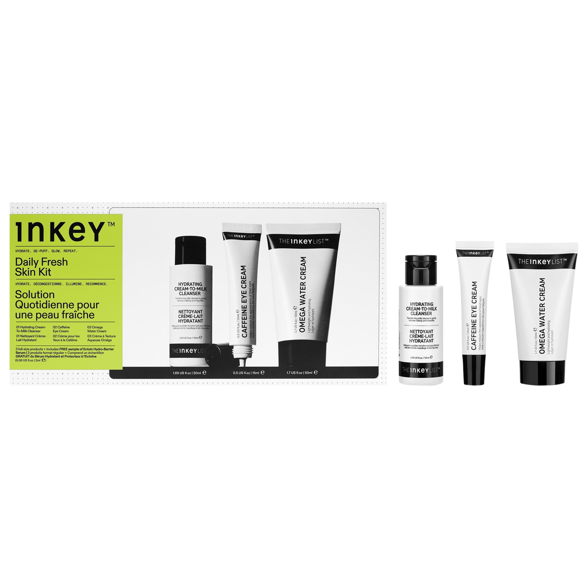 Daily Fresh Skin Fix Set - The INKEY List | Sephora