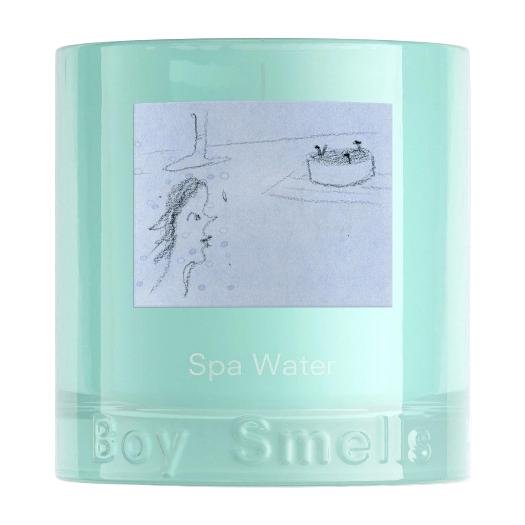 Boy Smells Candle