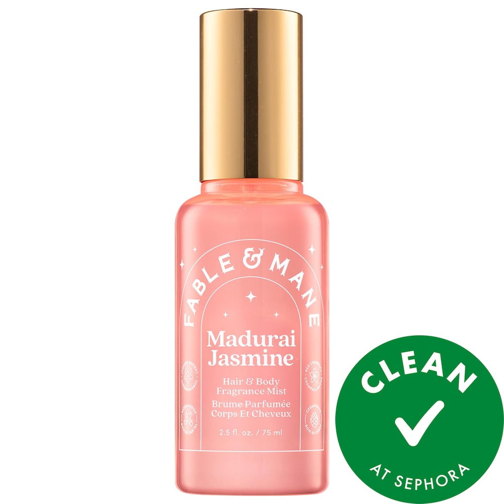 Fable & Mane Madurai Jasmine Hair & Body Mist with Red Champaca + Sandalwood