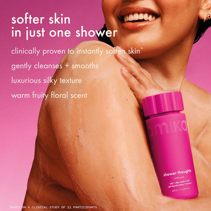 Shower Thoughts Soft + Silky Body Wash with AHA and Glycerin thumbnail 3