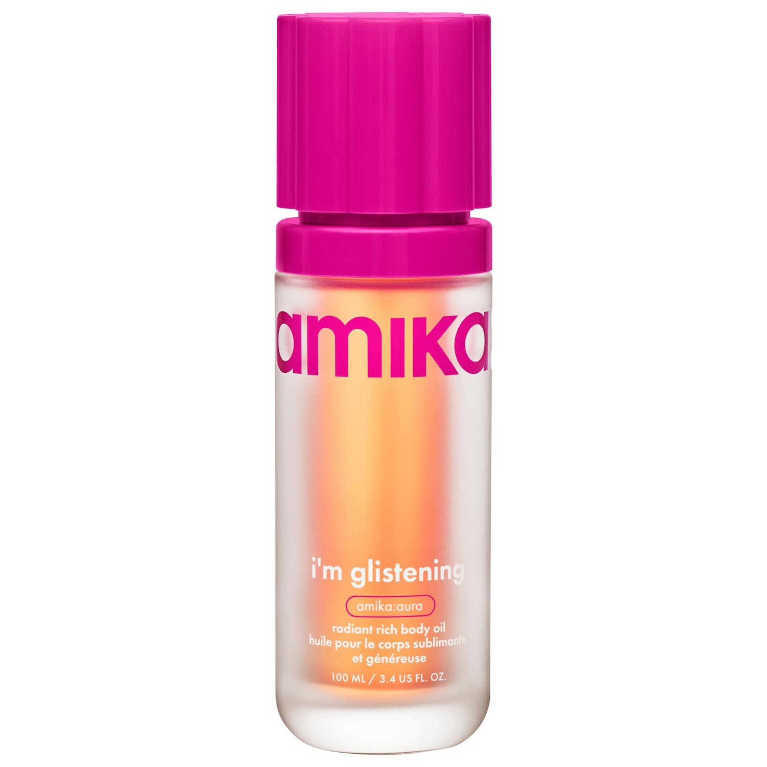 Насыщенное сияющее масло для тела amika I'm Glistening — фото 1