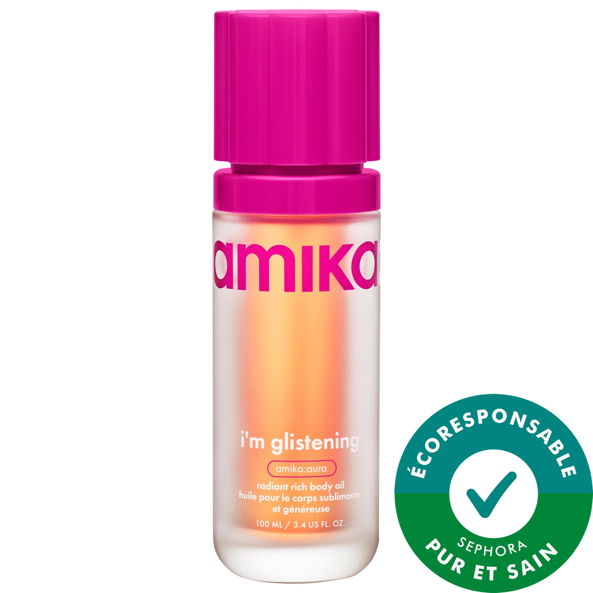 amika Huile pour le corps I'm Glistening Radiant Rich 3.4 oz/100 ml