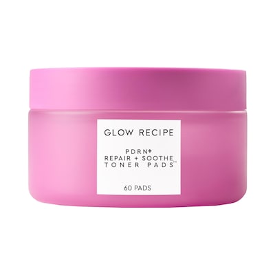 Glow Recipe - PDRN Repair + Soothe Korean Prickly Pear Toner Pads for Skin Barrier Repair 60 pads/115g Glow Recipe PDRN Repair + Soothe Korean Prickly Pear Toner Pads for Skin Barrier Repair