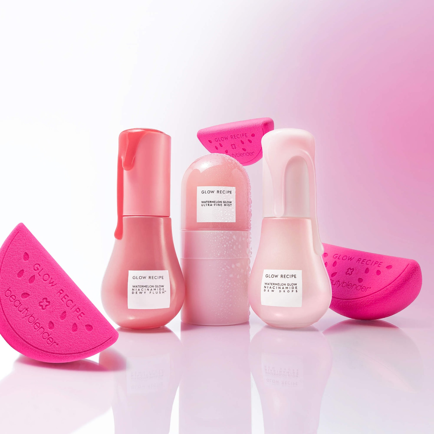 日本未上陸Glow Recipe × beautyblender Glow Recipe X Beautyblender Watermelon Glow Bestsellers - Glow