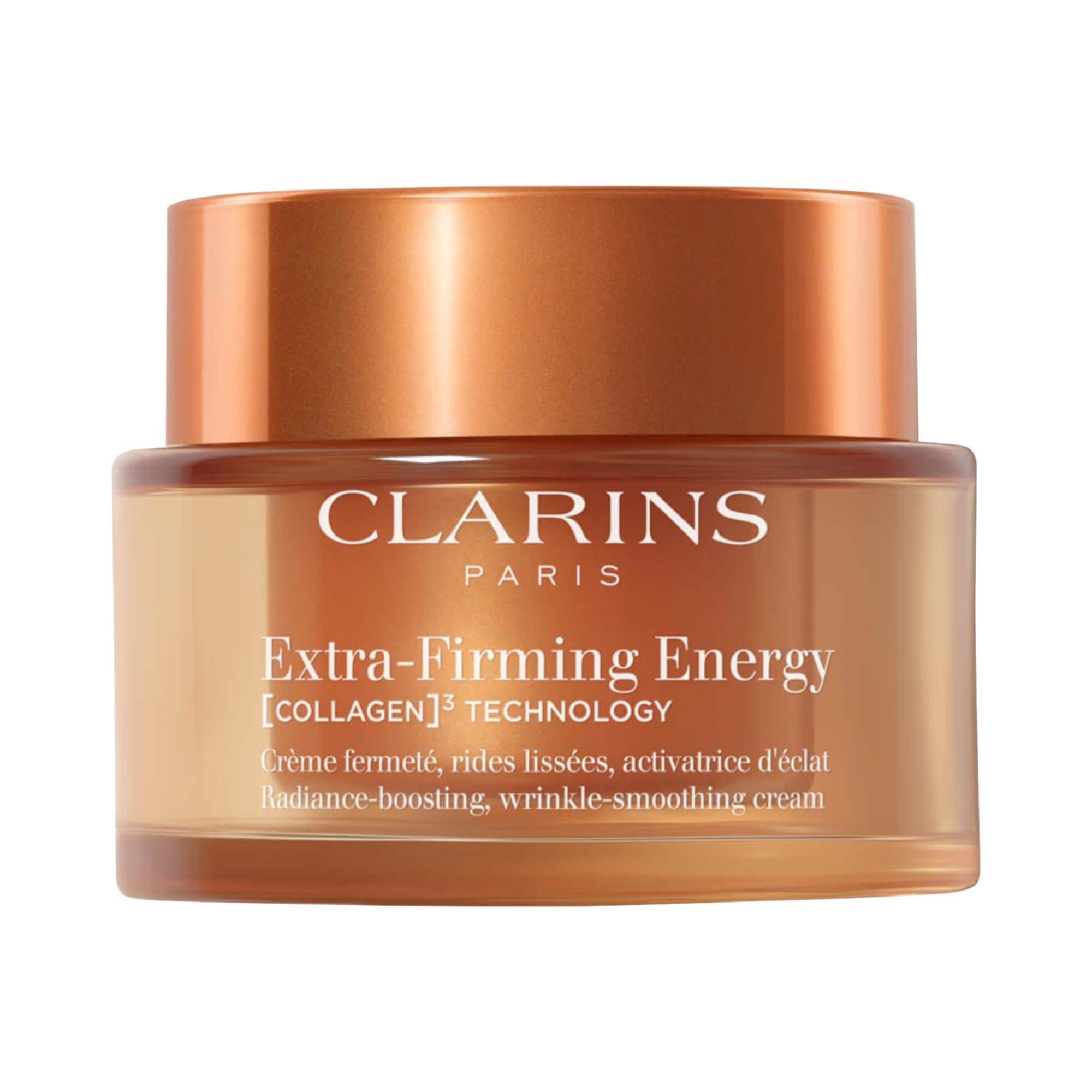 Clarins Extra-Firming Energy Refillable Moisturizer with Collagen Polypeptide & Niacinamide​ 1.7 oz/50 mL