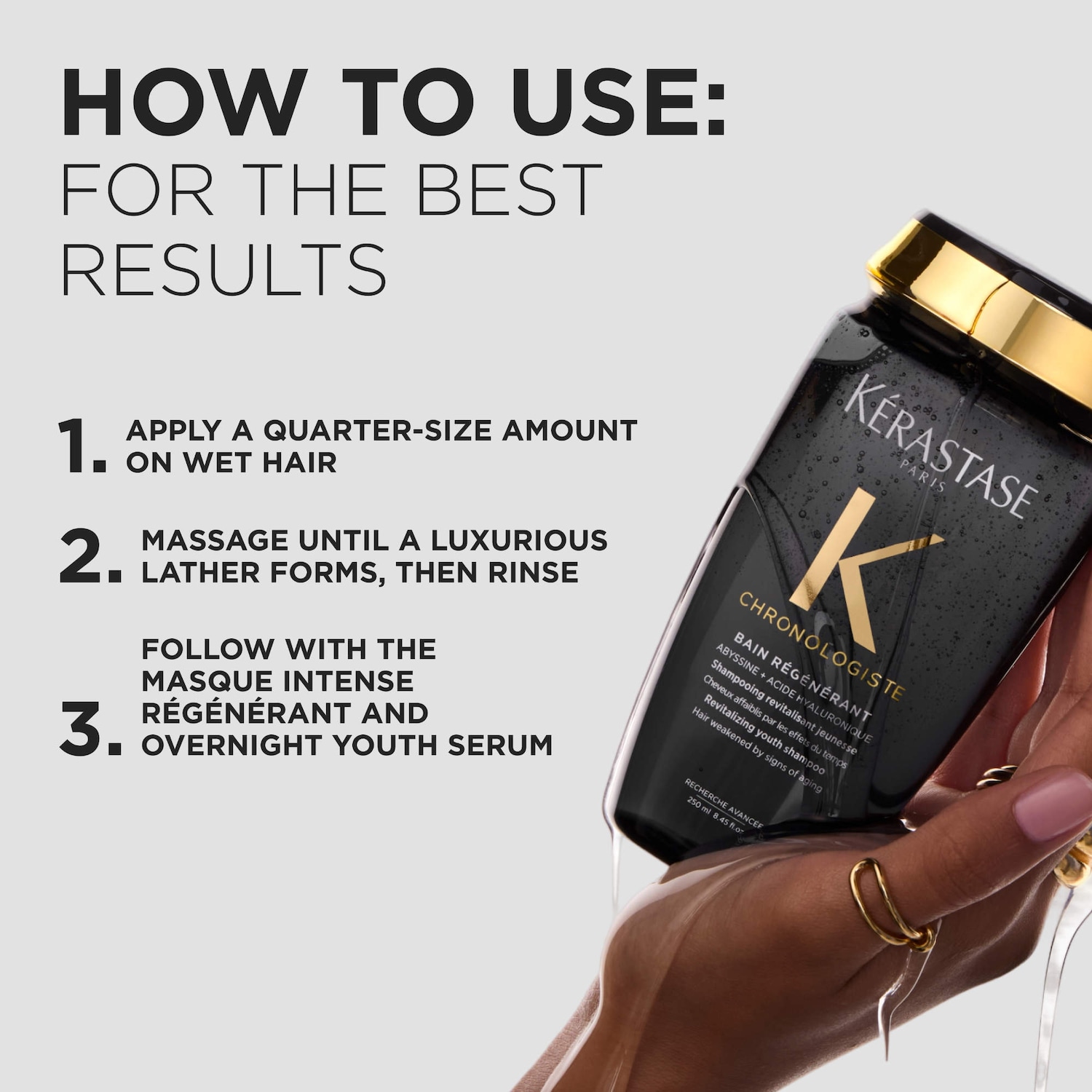 Mini Chronologiste Shampoo for Dull and Brittle Hair - Ké