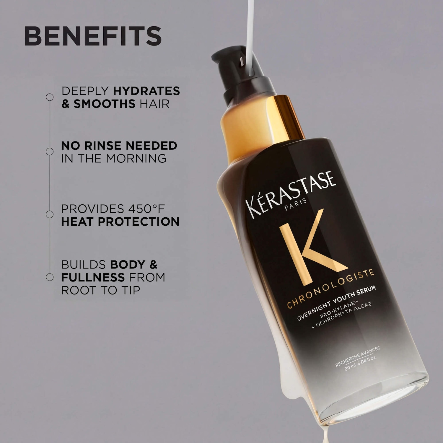 Mini Chronologiste Overnight Youth Serum for Dull and Brittle Hair
