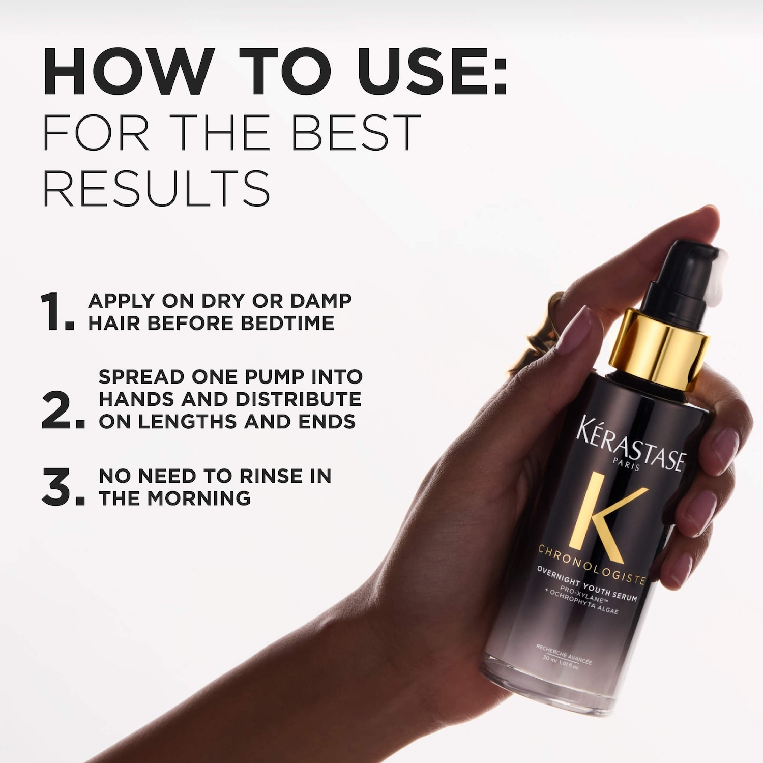 Mini Chronologiste Overnight Youth Serum for Dull and Brittle Hair