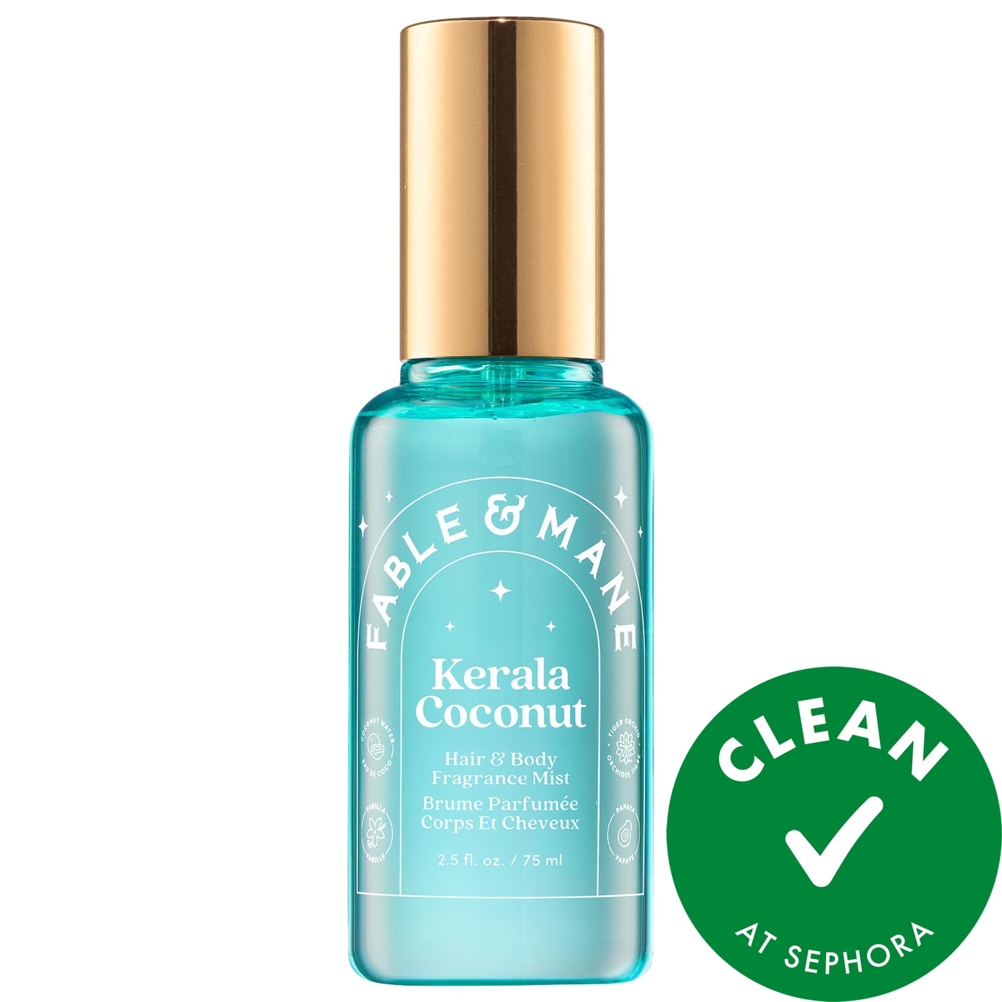 Kerala Coconut Hair & Body Mist with Orchid + Vanilla
