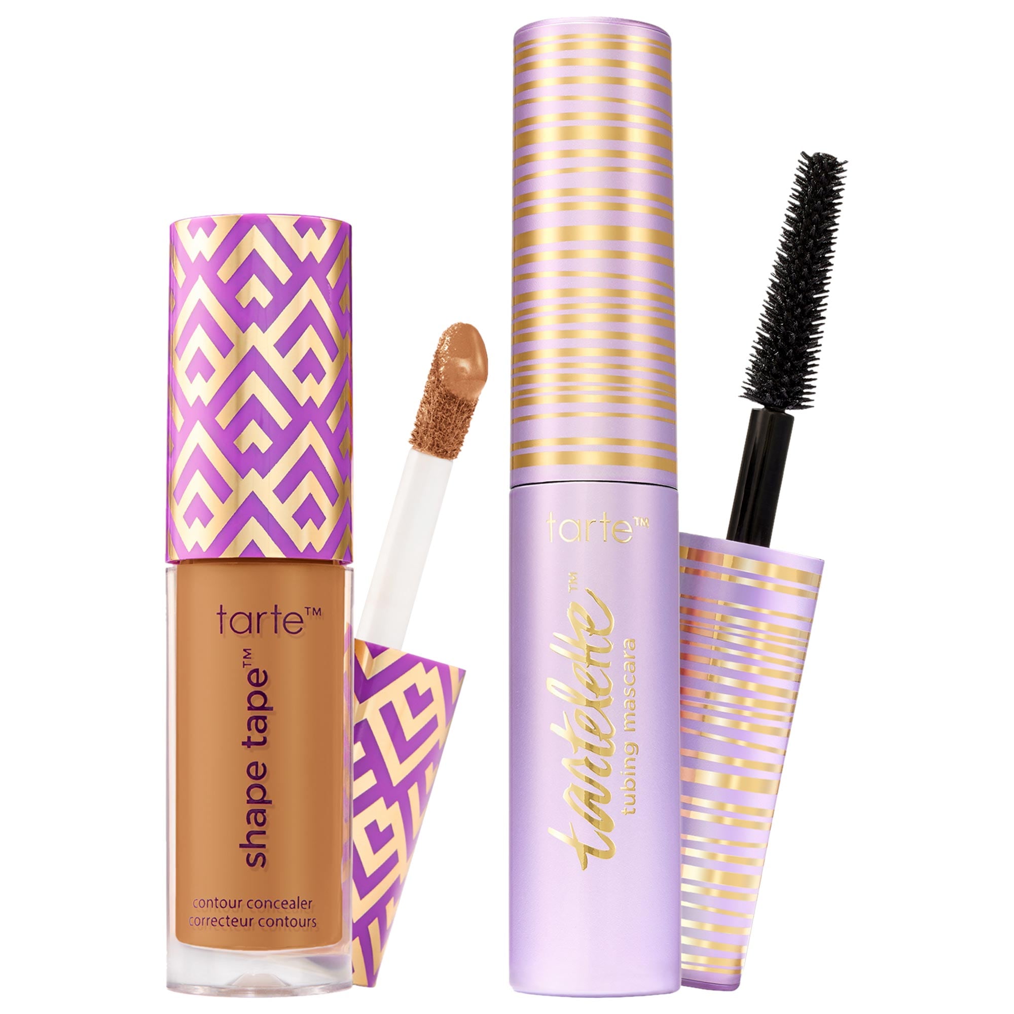 Tarte Mini Shape Tape Concealer + Tubing Mascara Set 42s Tan Sand