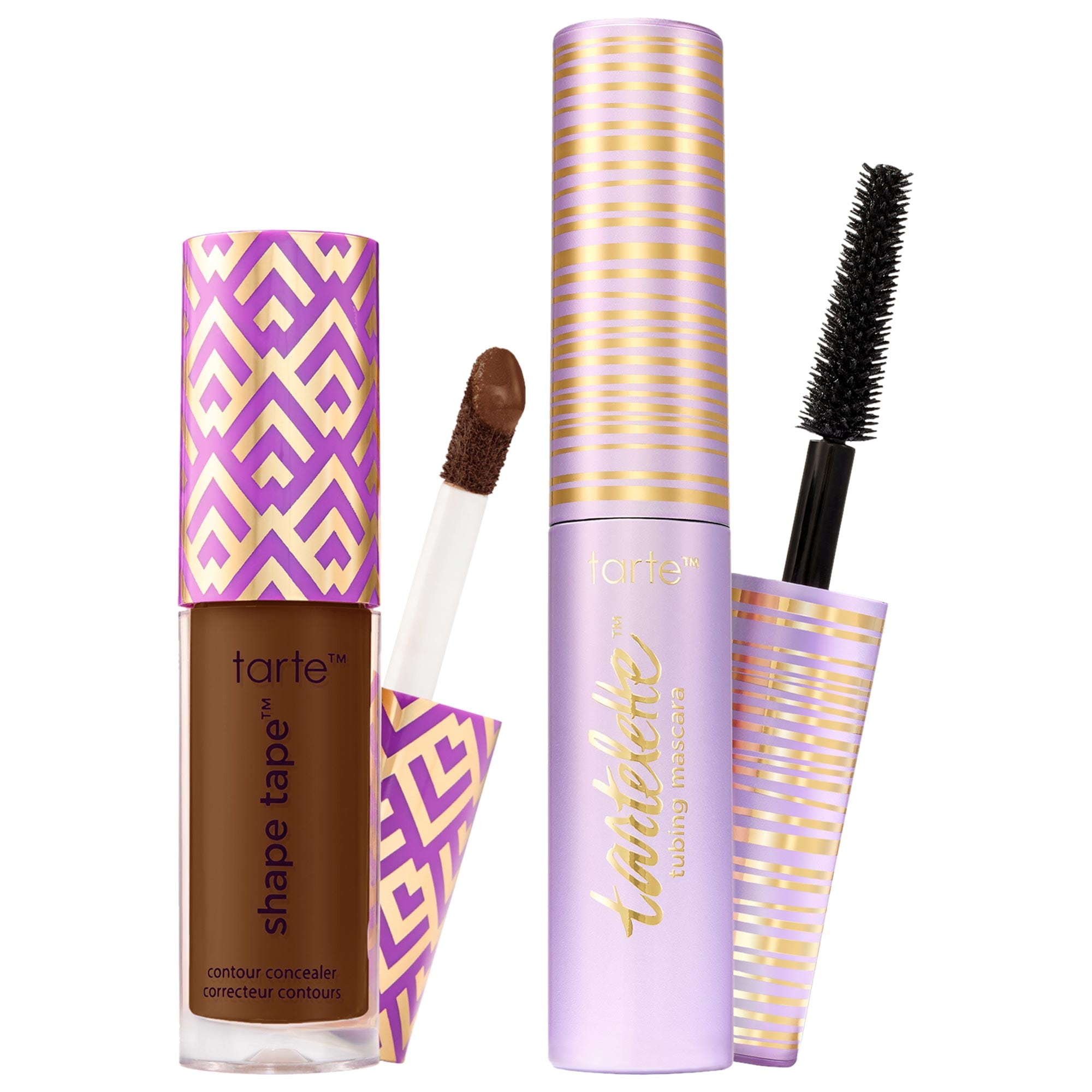tarte Mini Shape Tape Concealer + Tubing Mascara Set 60N mahogany