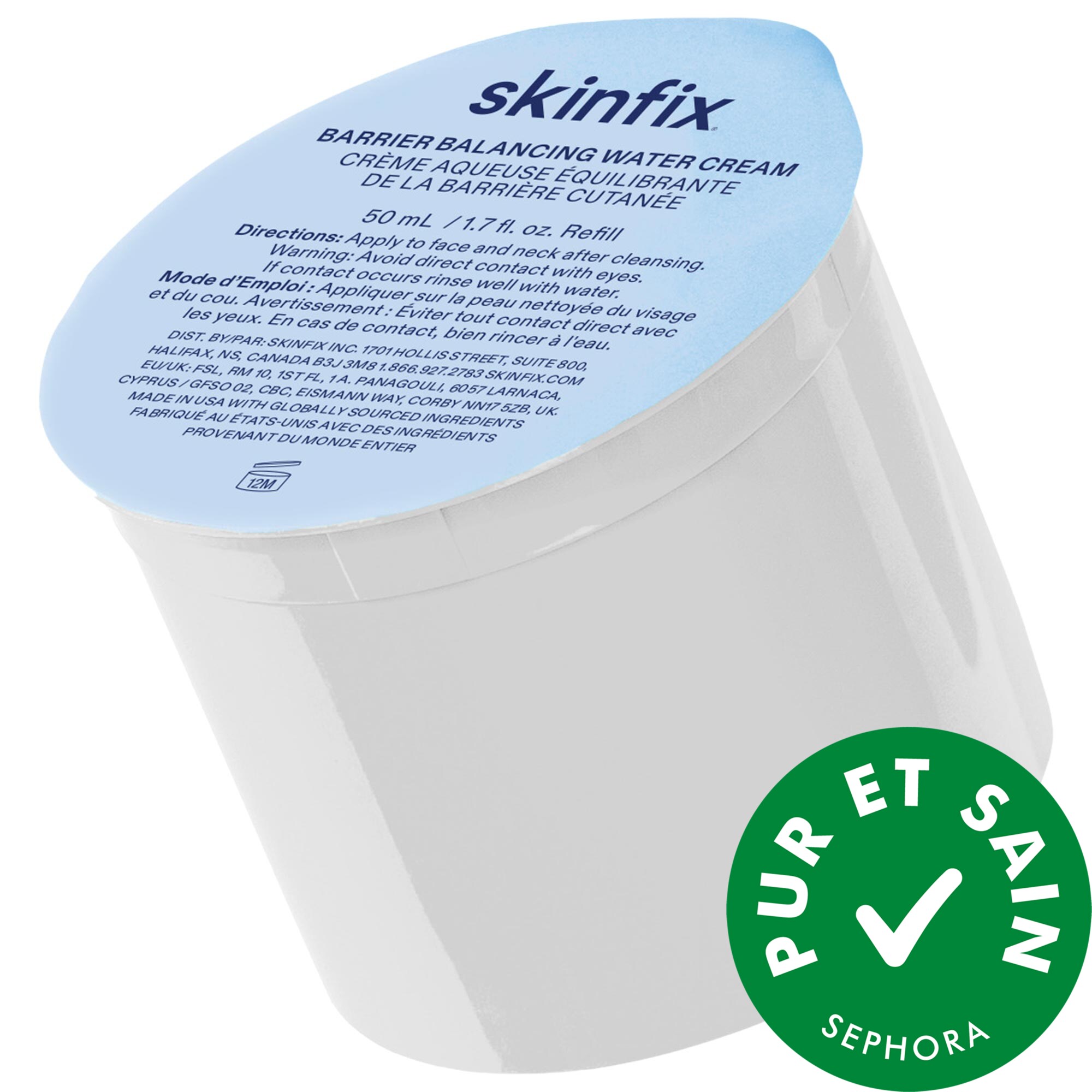 Skinfix Crème hydratante équilibrante pour la barrière avec acide hyaluronique mL