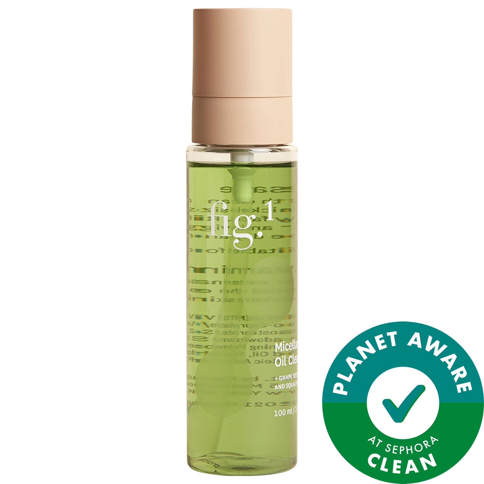 Micellar Oil Refillable Cleanser for SPF + Makeup Removal