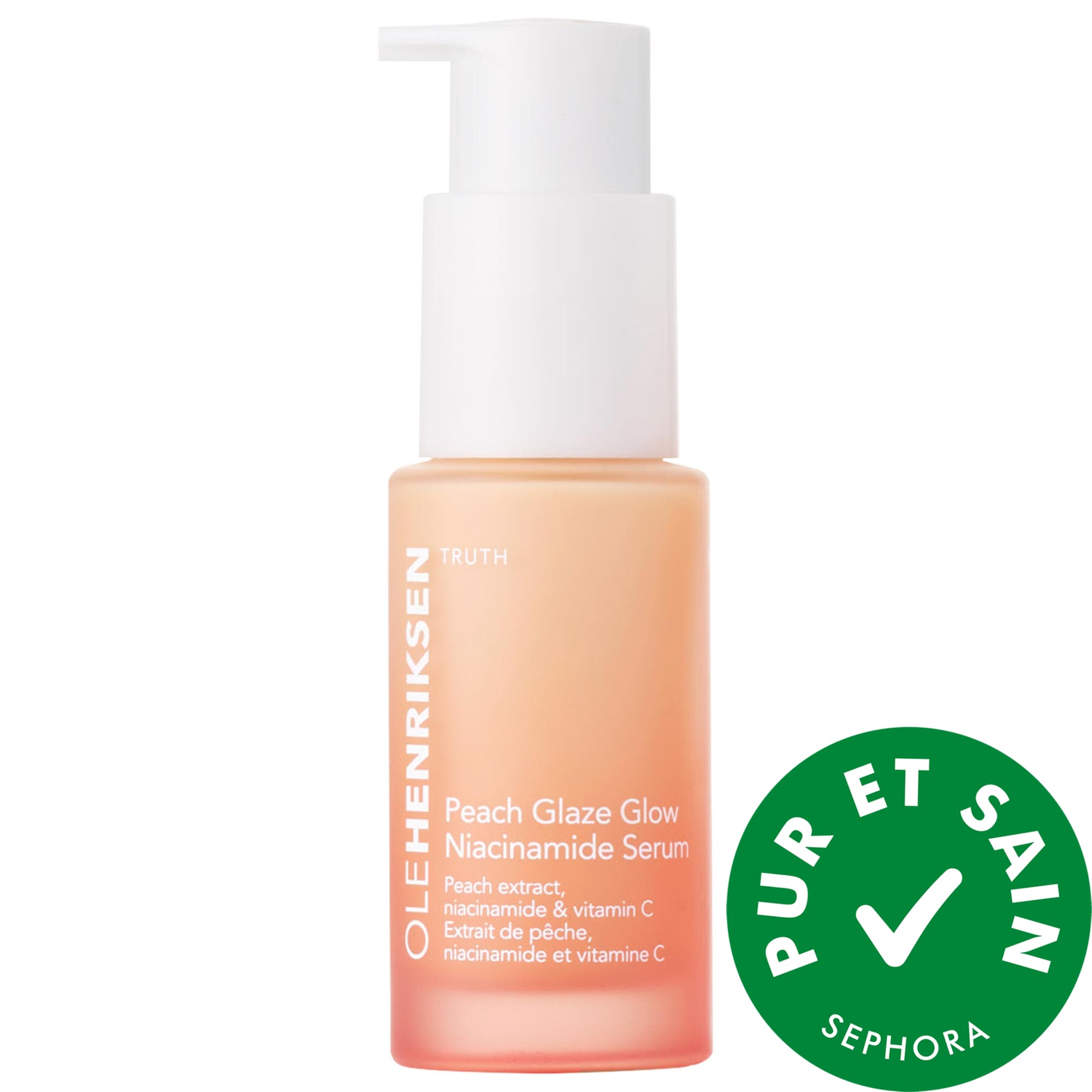 OLEHENRIKSEN Mini Peach Glaze Glow Niacinamide Serum with Vitamin C 0.5oz/15ml
