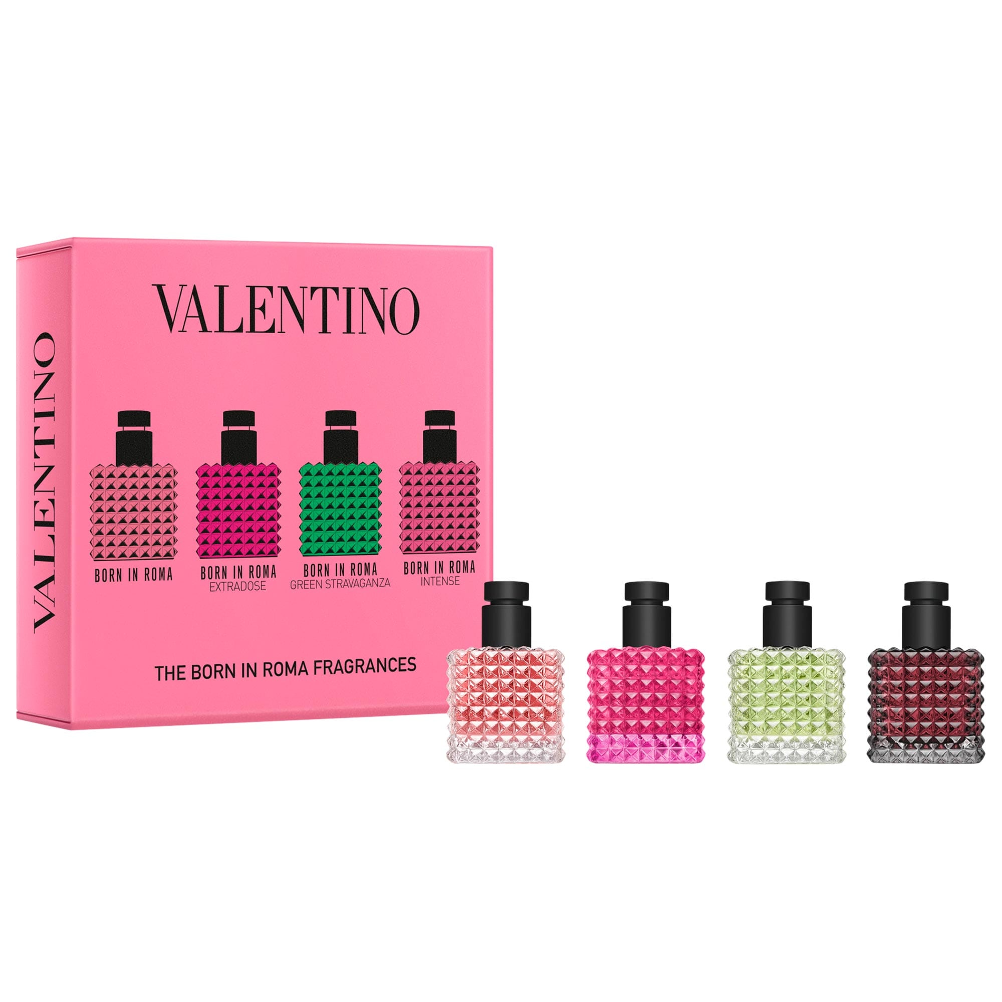 VALENTINO Born In Roma ミニ香水 4種セット Mini Born in Roma Donna 4 Piece Disocvery Gift Set - Valentino