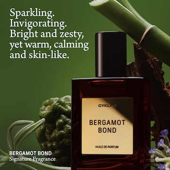 bergamot tobacco fragrance oil Frais - 500ml Suggested uses are aromatherapy and to help enhance laundry scents left on garments CYKLAR Bergamot Bond Roll-On Perfume