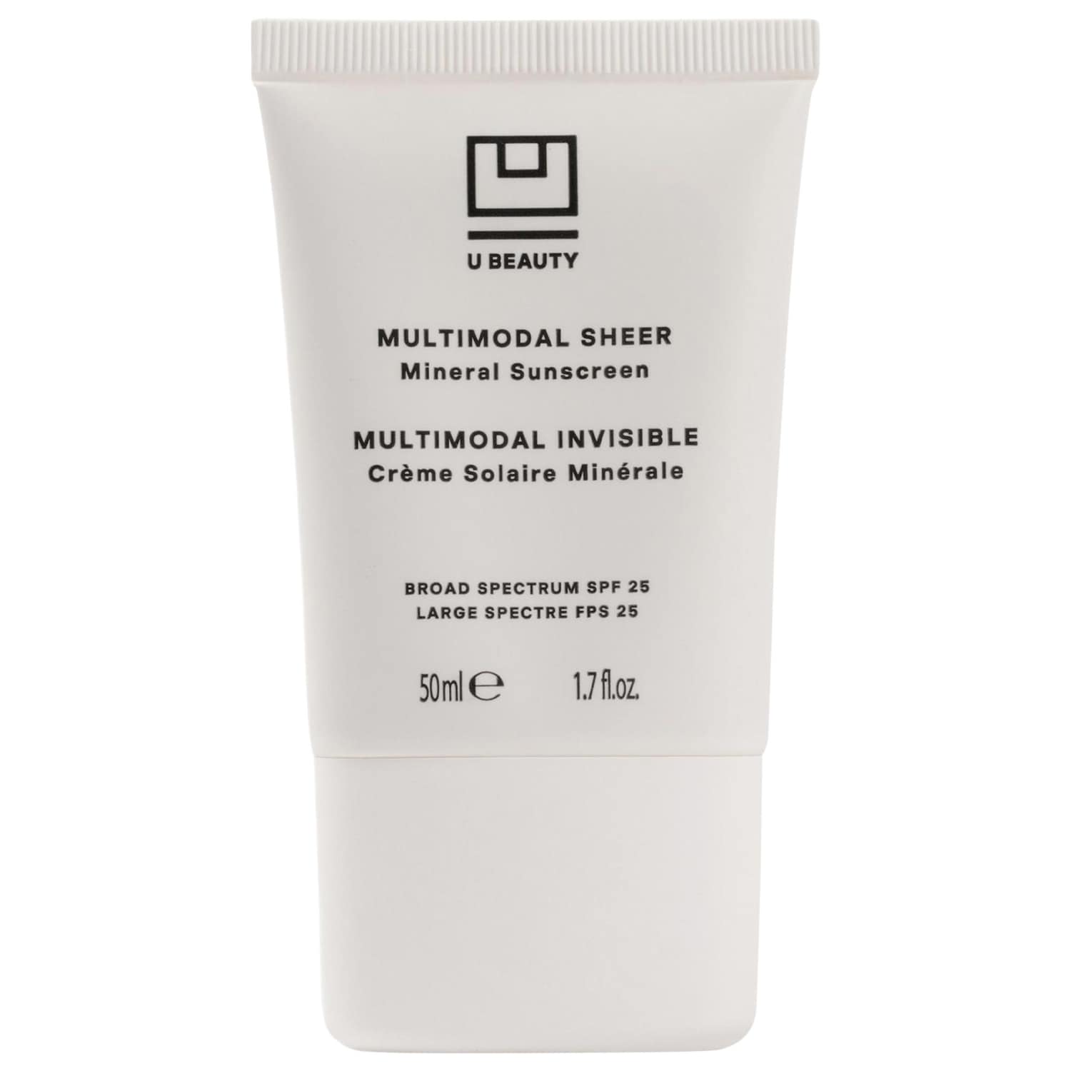 Минеральный солнцезащитный крем и праймер U Beauty Multimodal Sheer SPF 25 — фото 1